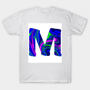 Marbled M T-Shirt